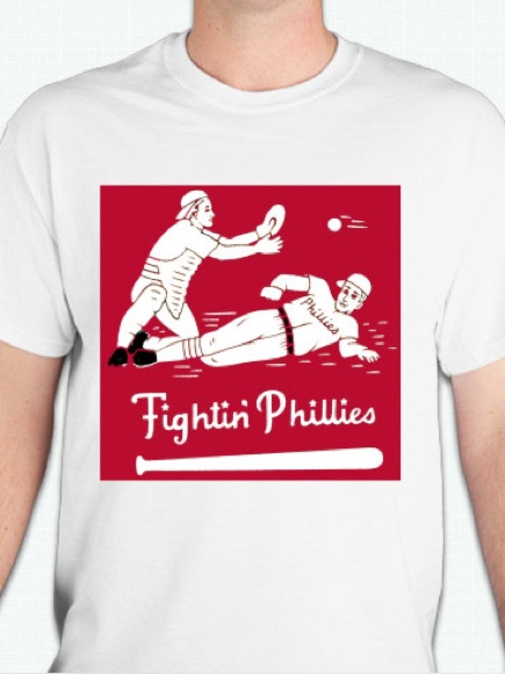Philadelphia Phillies  retro logo tshirt shirt Unisex 100 percent cotton brand n